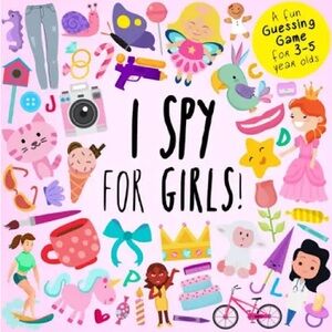 BUNDLE & SAVE 🔍 I Spy for Girls - Fun Guessing Game Book